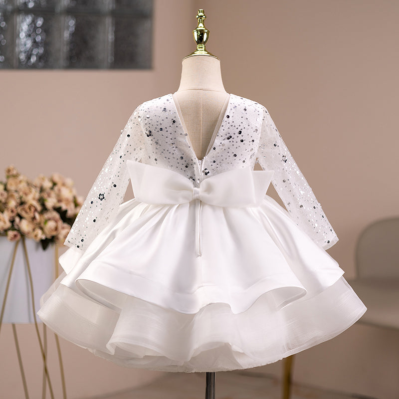 Cute Baby Girl Christmas Dress Sequined Cake Dress main image 0