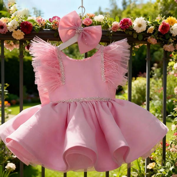 Cute Baby Dress Flower Girl Wedding Dress Girl Birthday Princess Dress