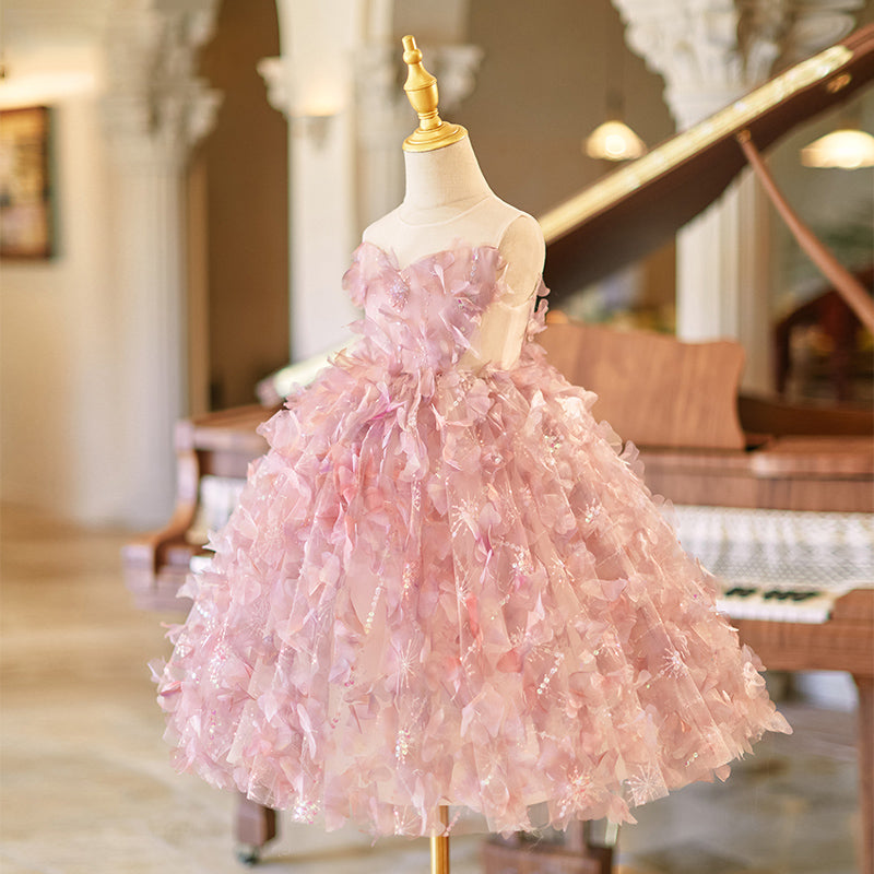 Cute Baby Girl Beauty Pageant Christmas Dress Toddler Birthday Fluffy Princess Dress Cute Baby Girl Beauty Pageant Christmas Dress Toddler Birthday Fluffy Princess Dress