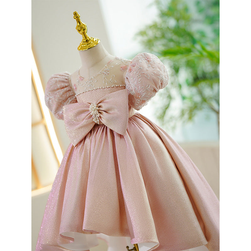 Elegant Cute Baby Girl Beauty Pageant Dress Toddler Birthday Party Princess Dress