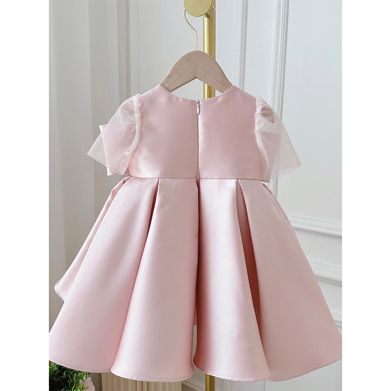 Lovely Baby Girl Baptism Dress Toddler Communion Dresses Girls Birthday Dress