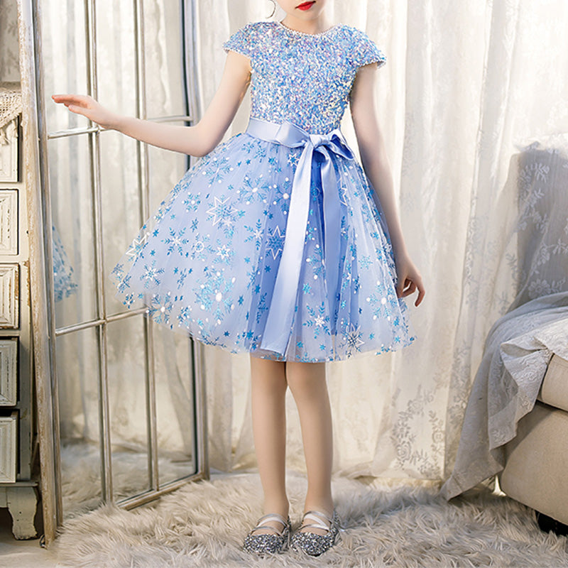 snowflake party dress Green Snowflake Mini Dress: Elegant Winter Party Cocktail Dress