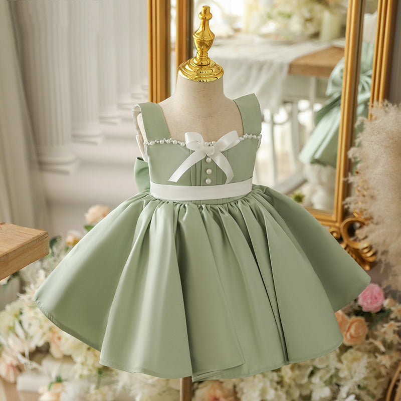 Toddler Prom Dress Girl Easter Dress Birthday Party Dress Green Bow Sleeveless Dress, Green / 0-1 Year (80cm) Toddler Prom Dress Girl Easter Dress Birthday Party Dress Green Bow Sleeveless Dress, Green / 0-1 Year (80cm)