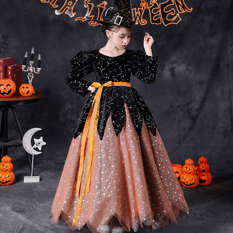 Halloween Girl Vampire Ghost Witch Cosplay Dress