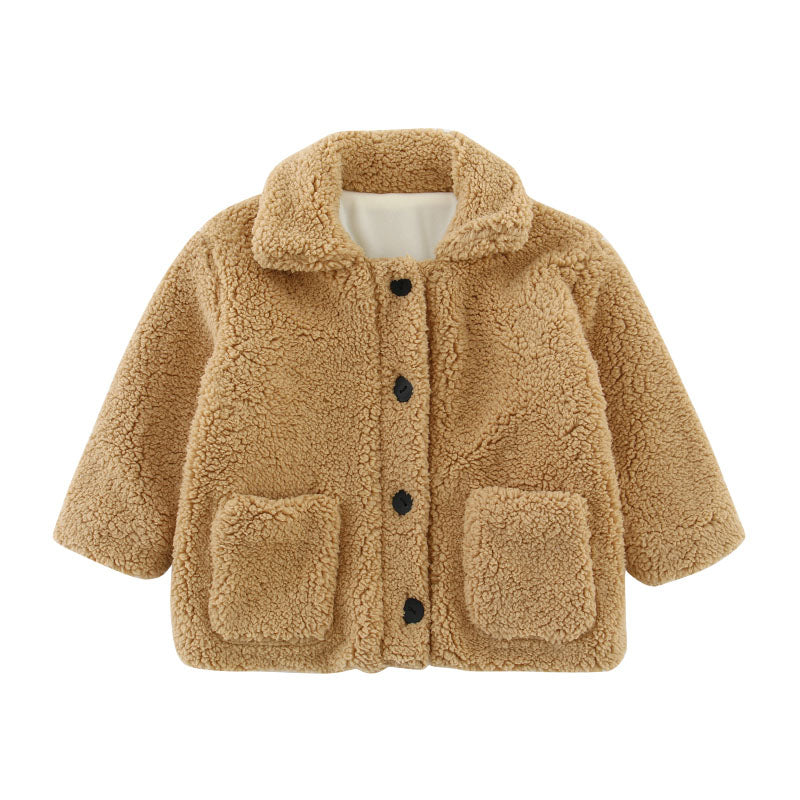 Winter Lamb Plush Coat