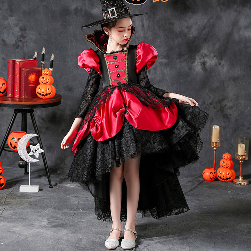 Halloween Girl Witch Cosplay Dress