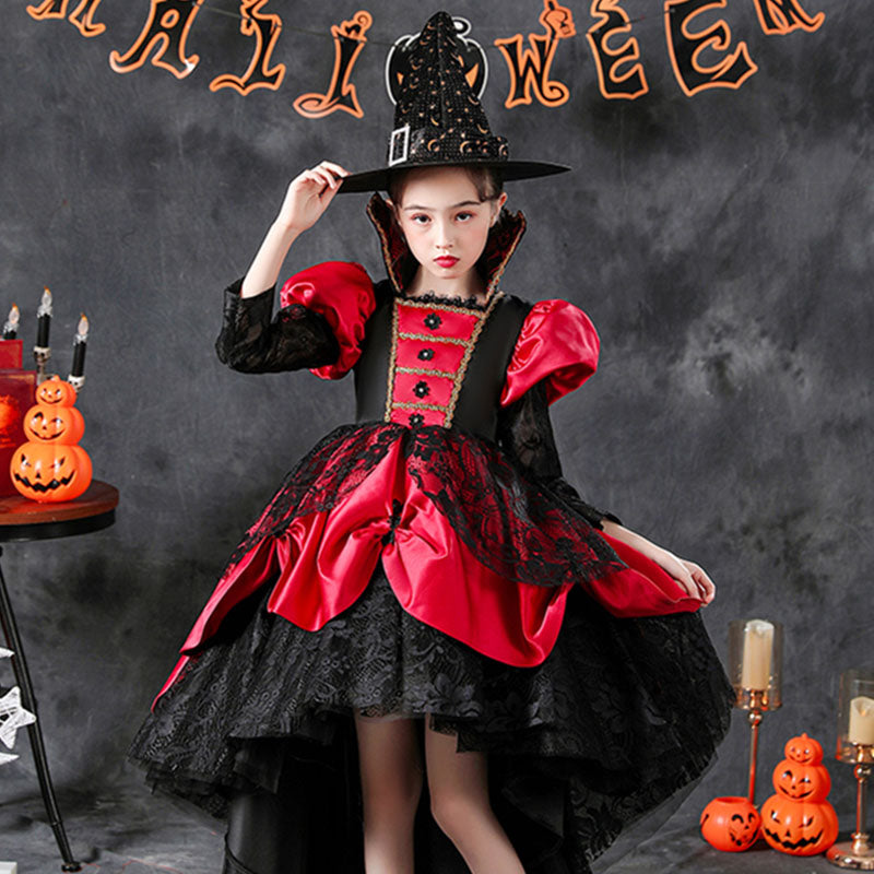 Halloween Girl Witch Cosplay Dress