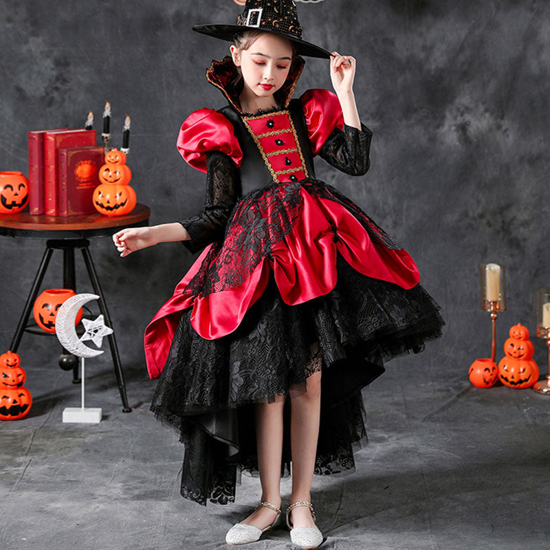 Halloween Girl Witch Cosplay Dress