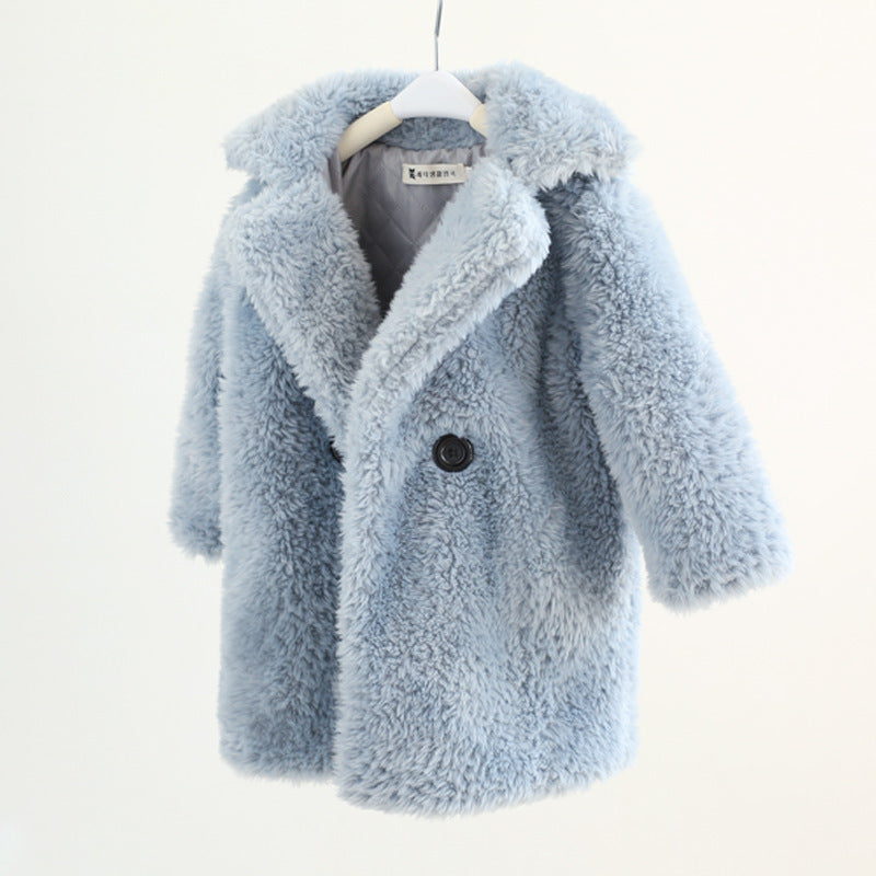 Baby Girl and Toddler Winter Cozy Princess Overcoat