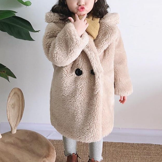 Baby Girl and Toddler Winter Cozy Princess Overcoat