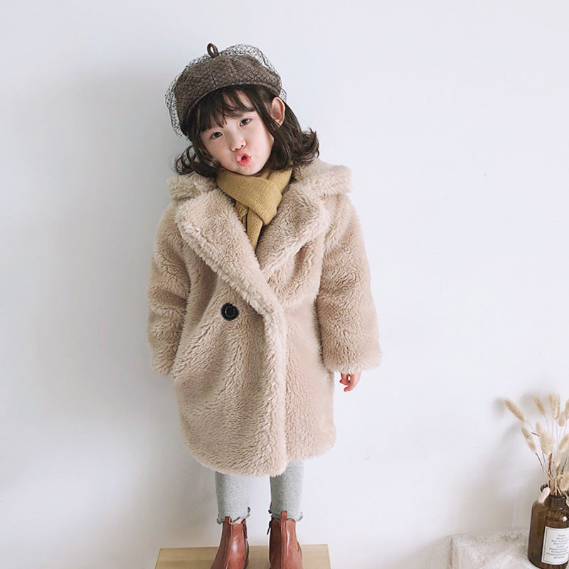 Baby Girl and Toddler Winter Cozy Princess Overcoat