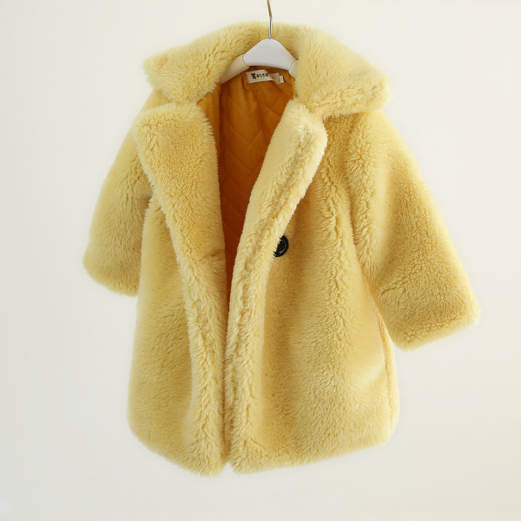 Baby Girl and Toddler Winter Cozy Princess Overcoat