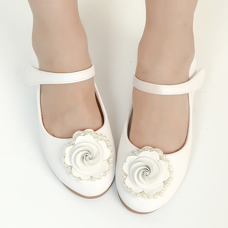 Toddler And Girl Summer Flower Princess Shoes