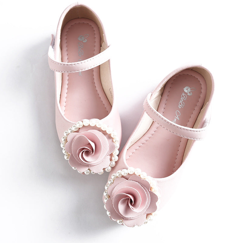 Toddler And Girl Summer Flower Princess Shoes