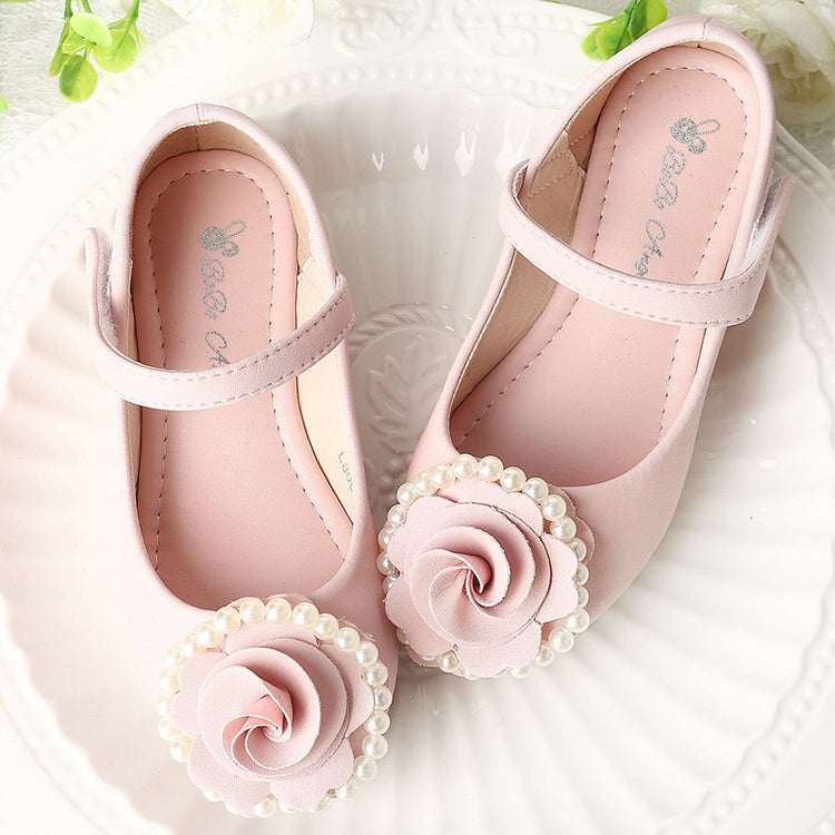 Toddler And Girl Summer Flower Princess Shoes