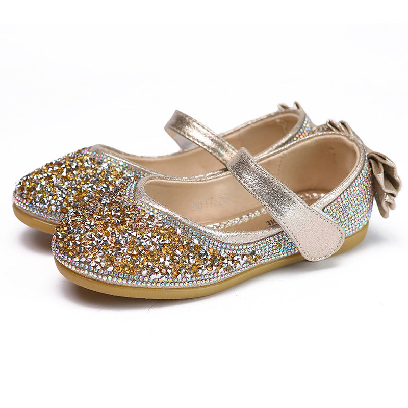 Baby Girl Princess Shoes Cozy Bow Sequin Dress Shoes marryshe Baby Girl Princess Shoes Cozy Bow Sequin Dress Shoes marryshe