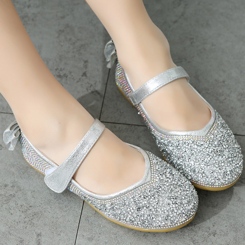 Baby Girl Princess Shoes Cozy Bow Sequin Dress Shoes marryshe Baby Girl Princess Shoes Cozy Bow Sequin Dress Shoes marryshe