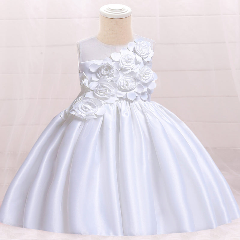 Girl Christmas Dress Baby Girl Easter Dress Birthday Party Dress Sleeveless Flower Girl Dress Princess Dress