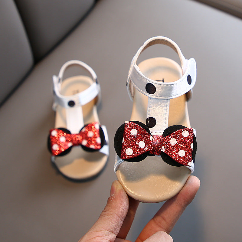 Cute Elegant Girls Bow Princess Shoes