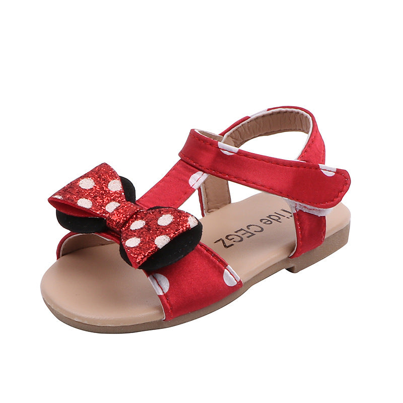 Cute Elegant Girls Bow Princess Shoes