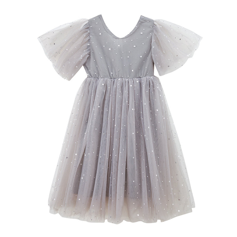 Girls Elegant Star Princess Dress