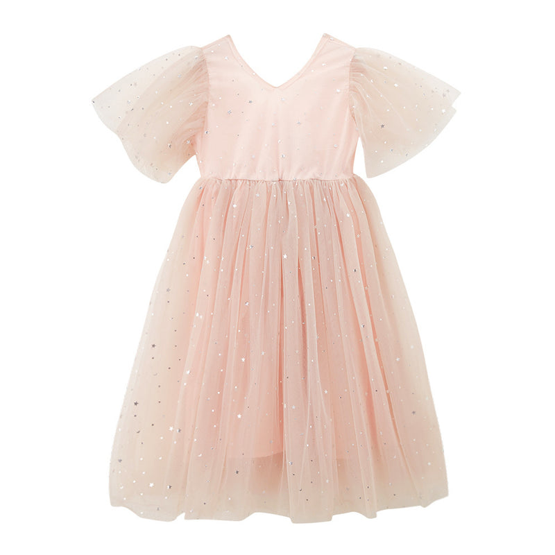 Girls Elegant Star Princess Dress