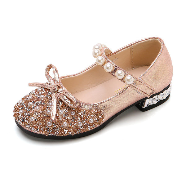 Girls Sequins Princess Shoes