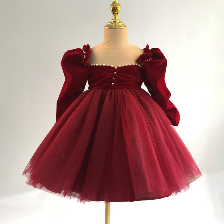 Girl Christmas Dress Baby Girl Princess Formal Dress Girl Girl Birthday Dresses Toddler Prom Dress