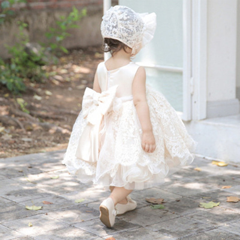 White 2025 easter dress