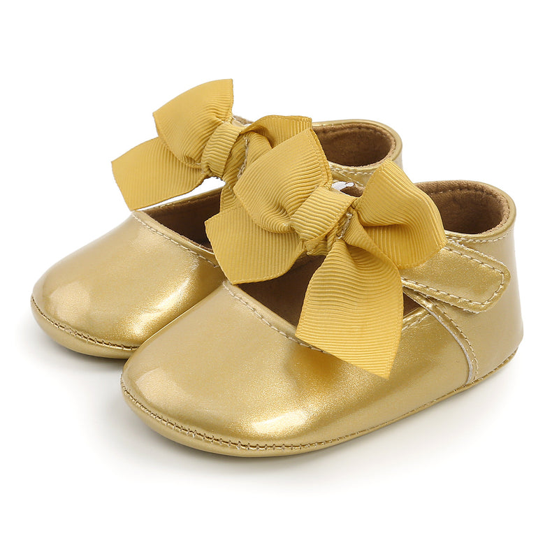 Baby Girl Dress Shoes Infant Party Bowknot Shoes Baby Girl Dress Shoes Infant Party Bowknot Shoes