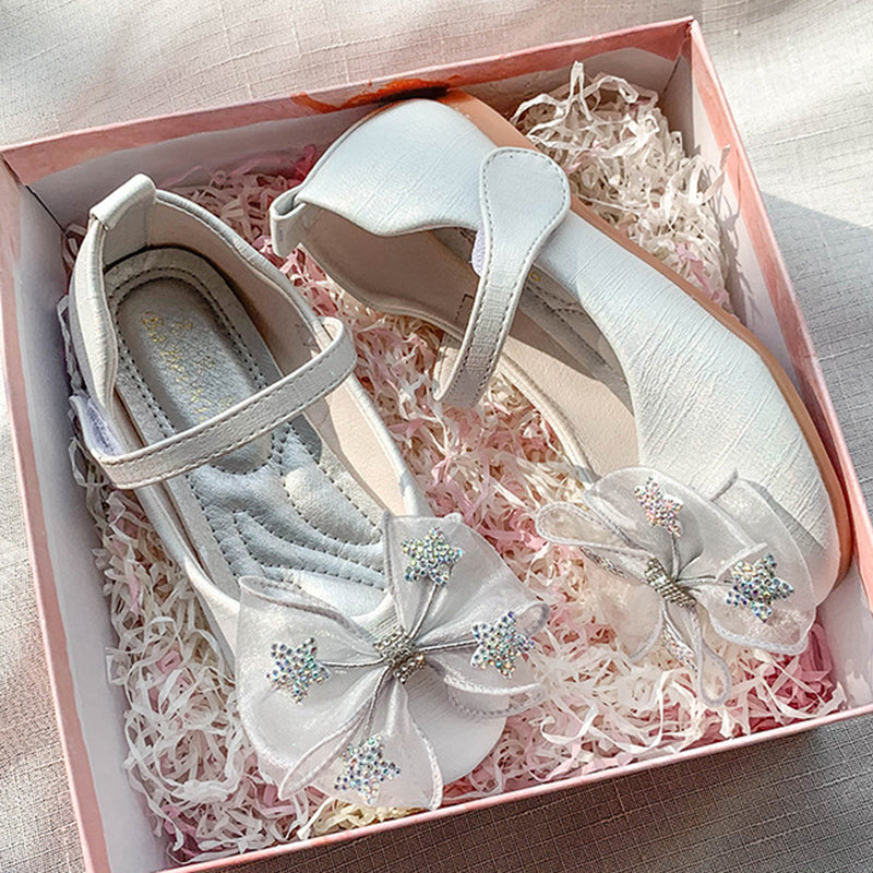 Girl Bow Lace Shoes