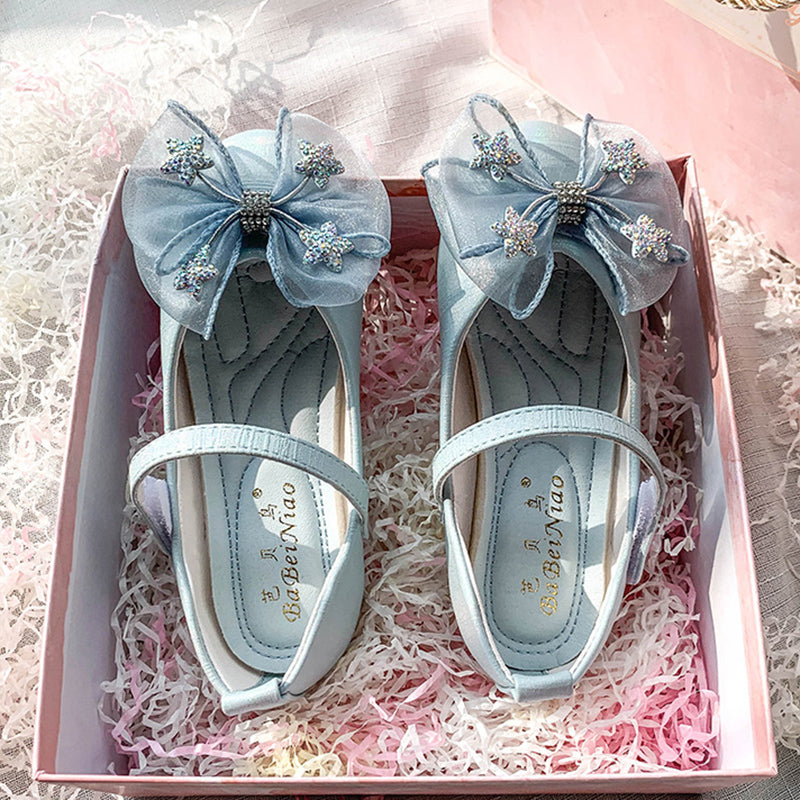 Girl Bow Lace Shoes