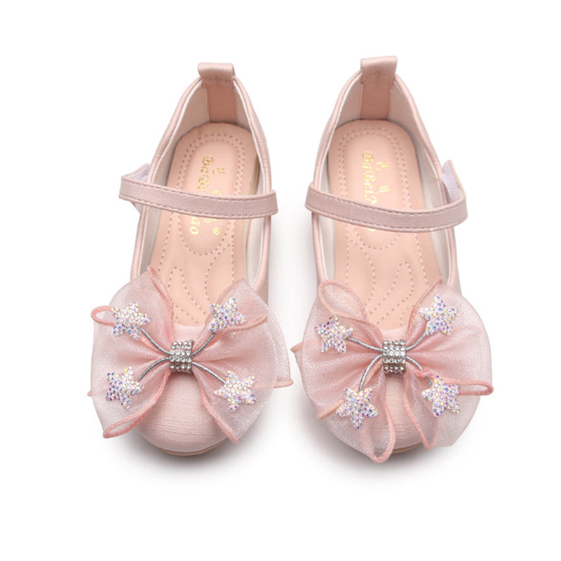 Girl Bow Lace Shoes