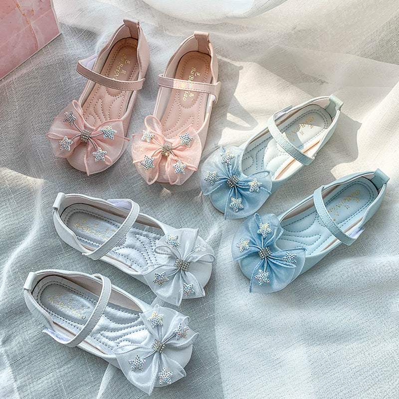 Girl Bow Lace Shoes