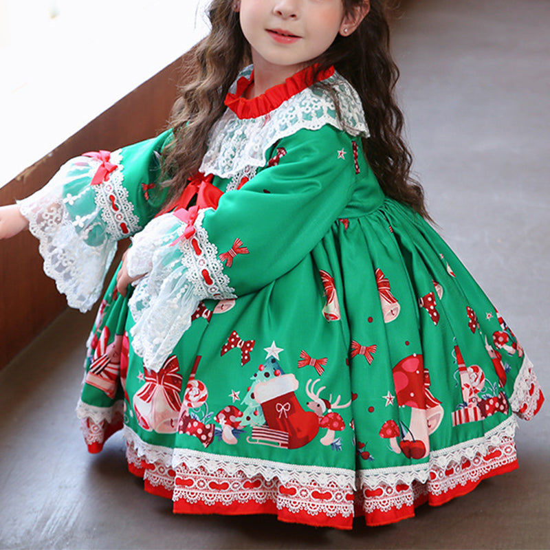 Lovely Baby Girl Christmas Lolita Princess Dress
