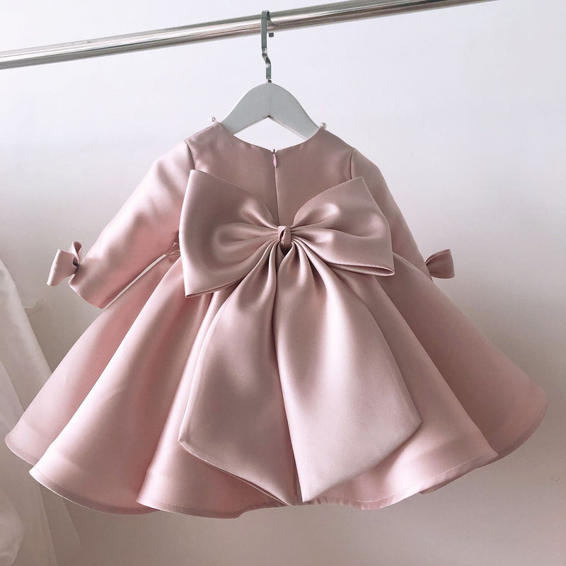Marryshe - Little Girl Dresses - Girl Christmas Dress Baby Girl Princess Dress Long Sleeve Bow Fluffy Formal Baby Girl Dresses Birthday Party Dress, Marryshe - Little Girl Dresses - Girl Christmas Dress Baby Girl Princess Dress Long Sleeve Bow Fluffy Formal Baby Girl Dresses Birthday Party Dress,