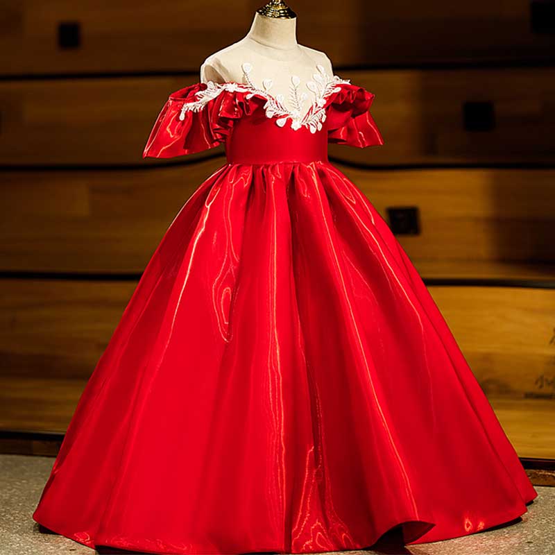 red satin toddler dress Collections Bradbury Red Satin Bow Dress by Janie and Jack