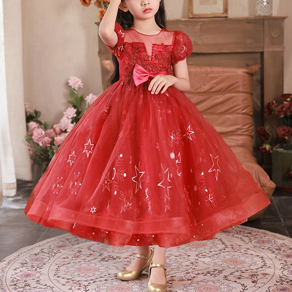 Baby Girl Evening Dress Performance Princess Dress