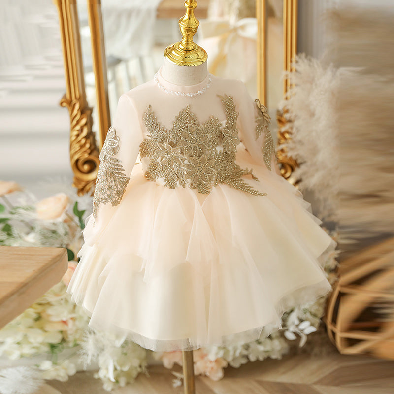 Baby Girl Puffy Birthday Party Princess Dress