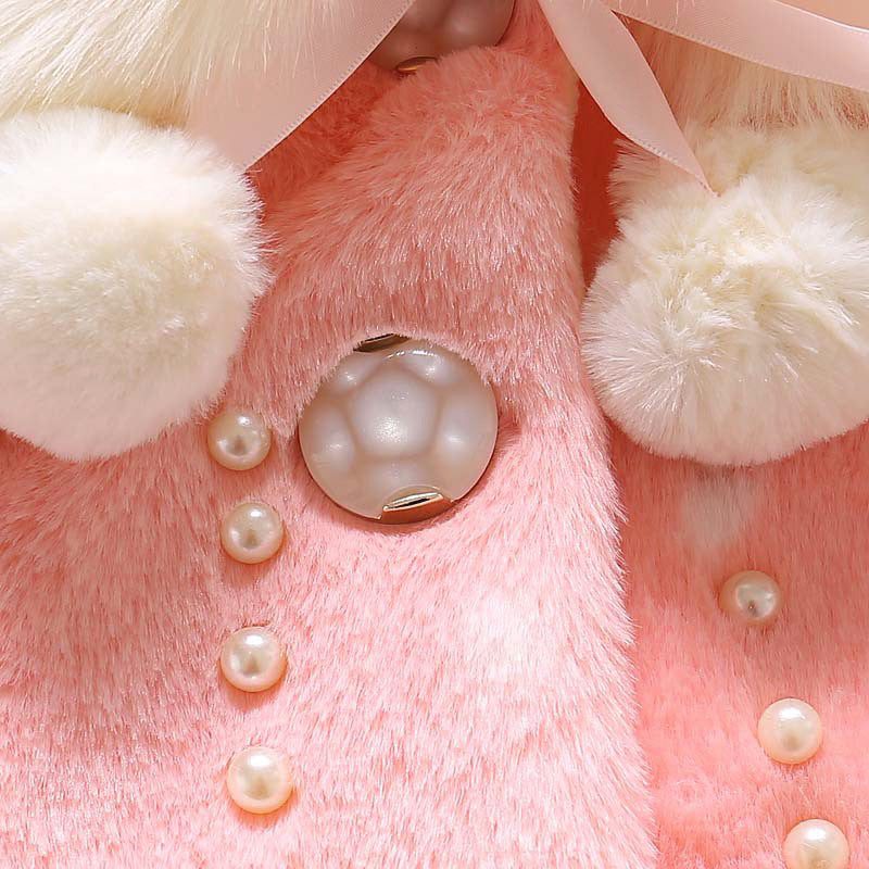 Baby Girl Winter Plush Princess Coat