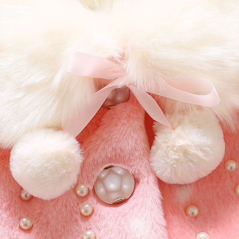 Baby Girl Winter Plush Princess Coat