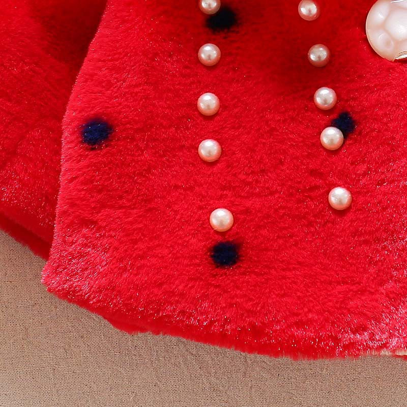 Baby Girl Winter Plush Princess Coat