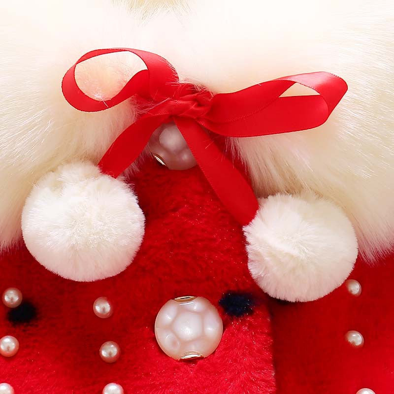 Baby Girl Winter Plush Princess Coat