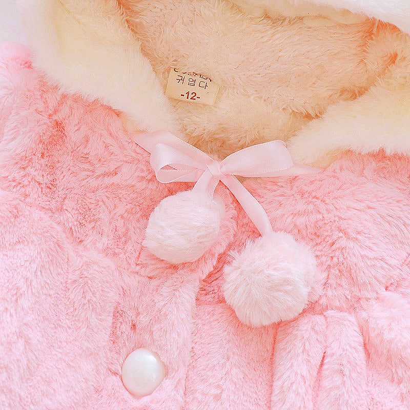 Cute Baby Girls Winter Coat