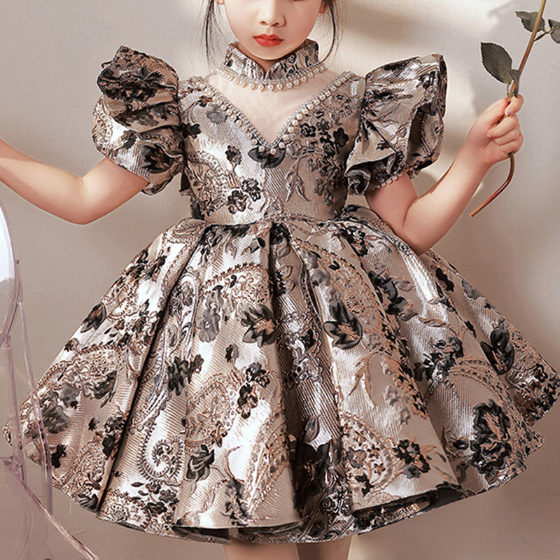Marryshe - Girl Formal Dresses - Girls Pageant Dresses Baby Girl Easter Dress Embroidered Flower Vintage Formal Princess Dress, As picture / 1-2 Years Marryshe - Girl Formal Dresses - Girls Pageant Dresses Baby Girl Easter Dress Embroidered Flower Vintage Formal Princess Dress, As picture / 1-2 Years
