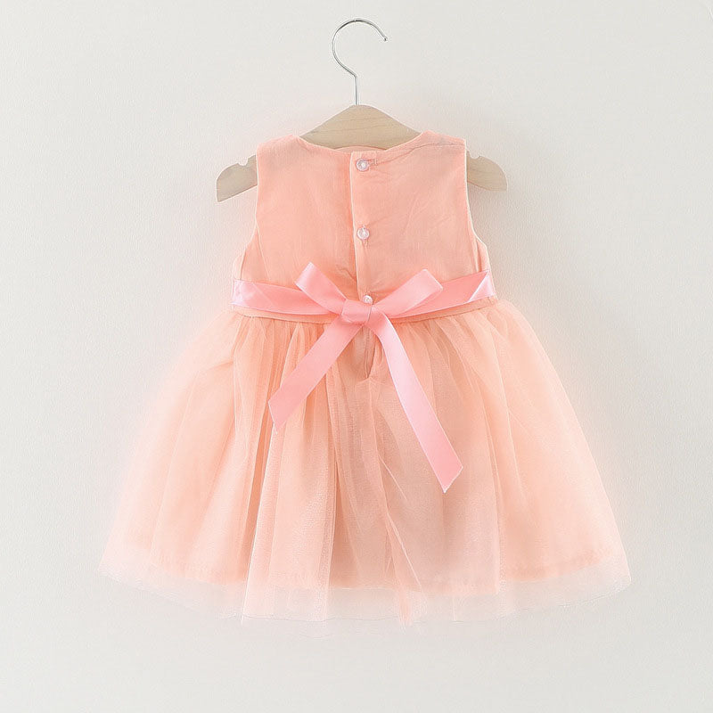 Summer Lovely Girl Flower Daily Dress