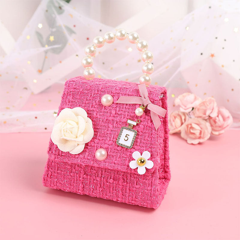 Lovely Girls Flower Princess Handbag