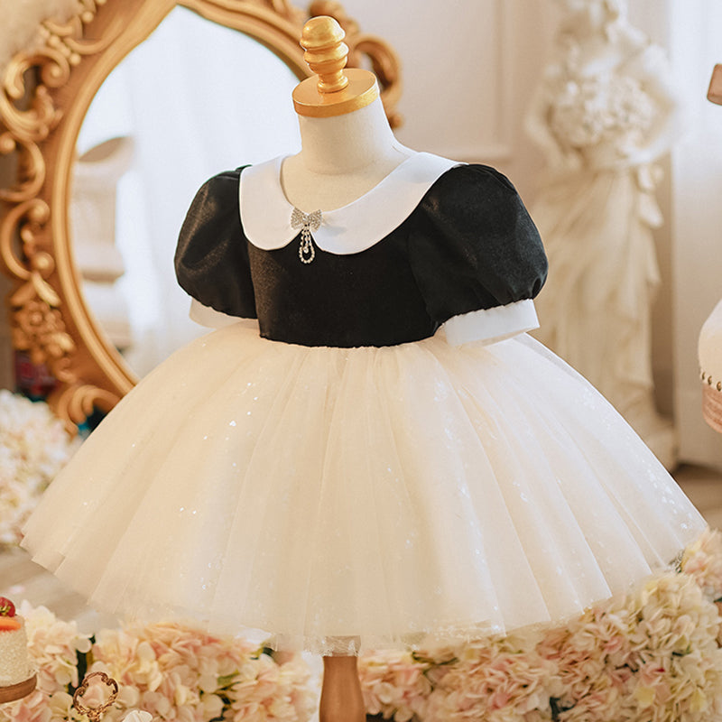 Elegant Summer Baby Girl Birthday Fluffy Party Princess Dress