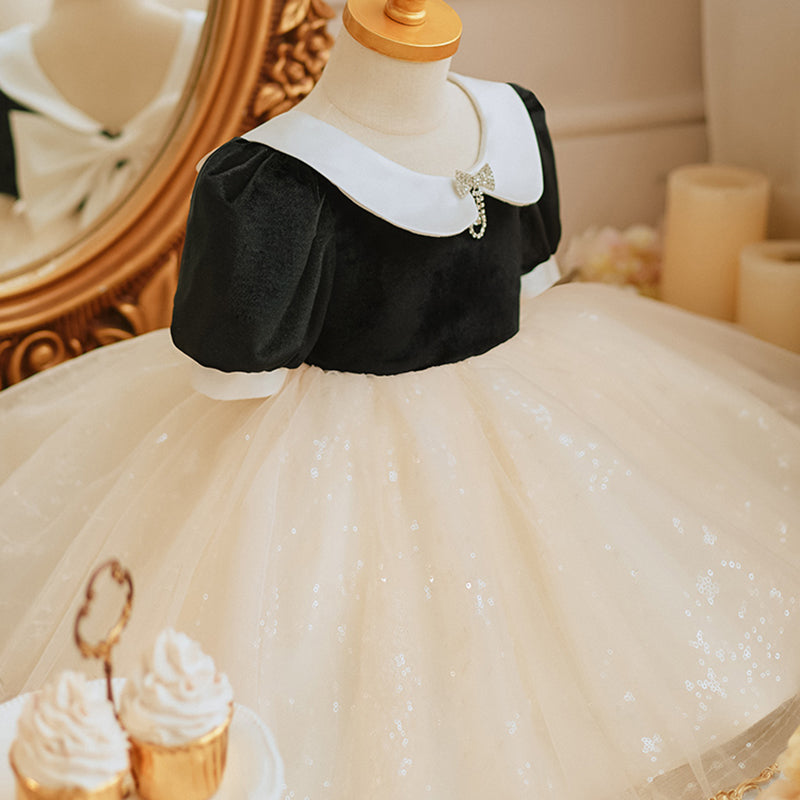Elegant Summer Baby Girl Birthday Fluffy Party Princess Dress