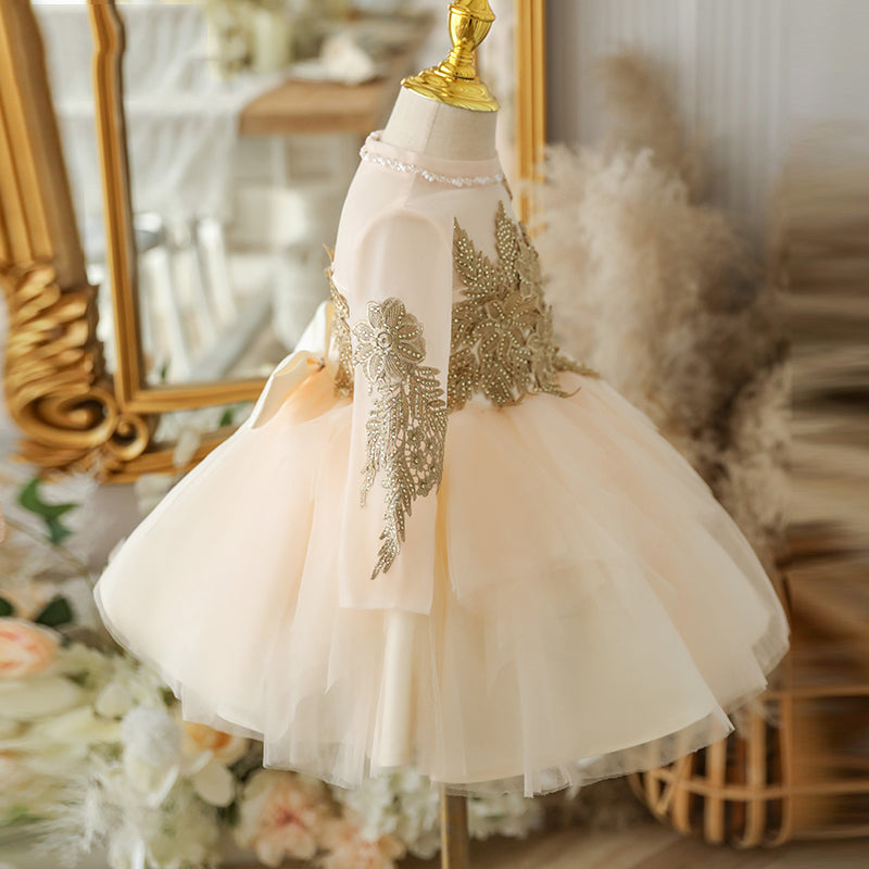 Baby Girl Puffy Birthday Party Princess Dress